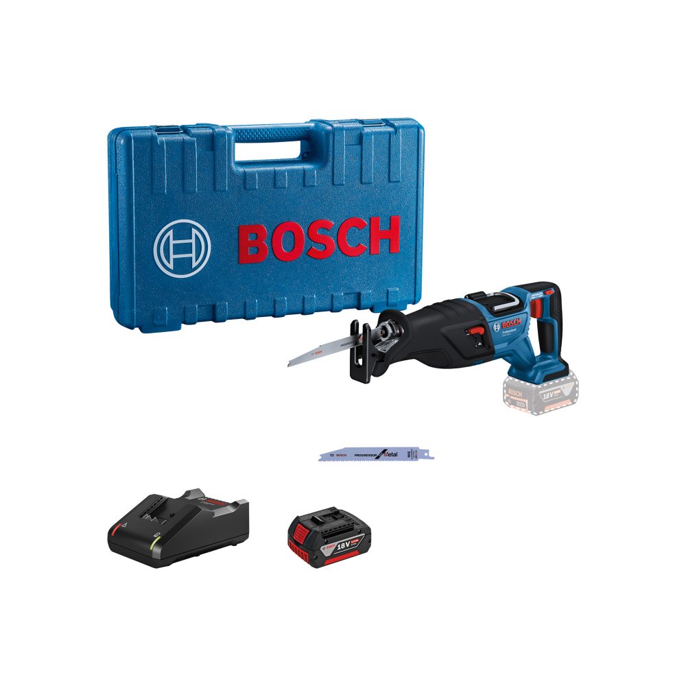 BOSCH aku sabljasta pila GSA 185-LI 18V 5,0Ah kovčeg