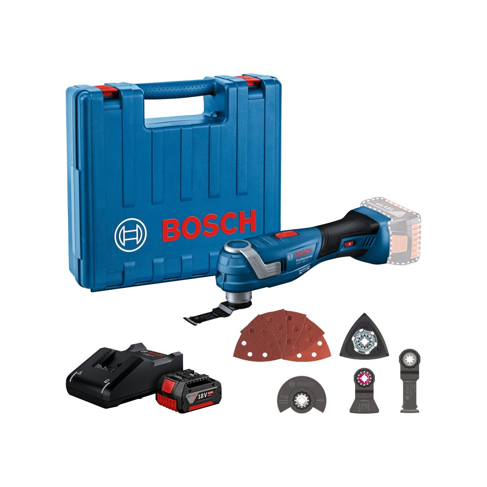 BOSCH aku višenamjenski alat GOP 185-LI 18V 4,0Ah kovčeg