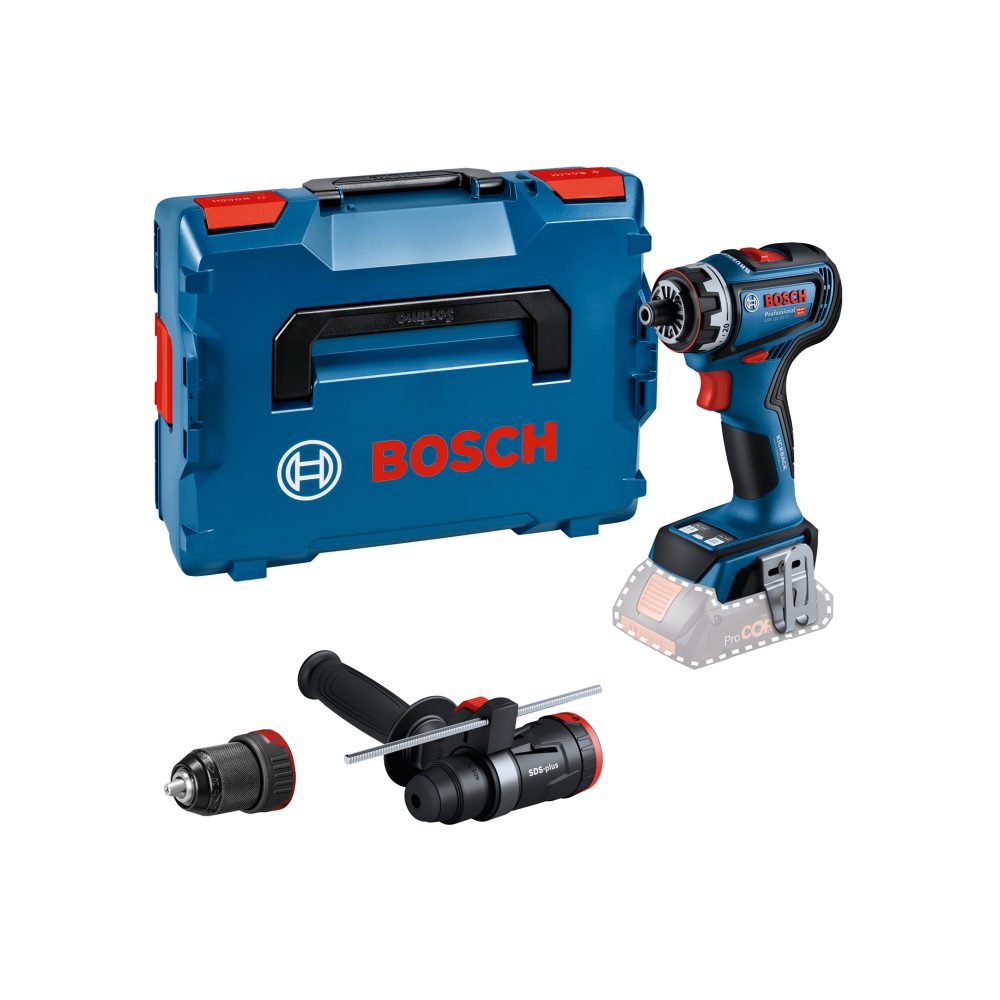 BOSCH aku bušilica-izvijač GSR 18V-90 FC 18V bez baterije L-Boxx