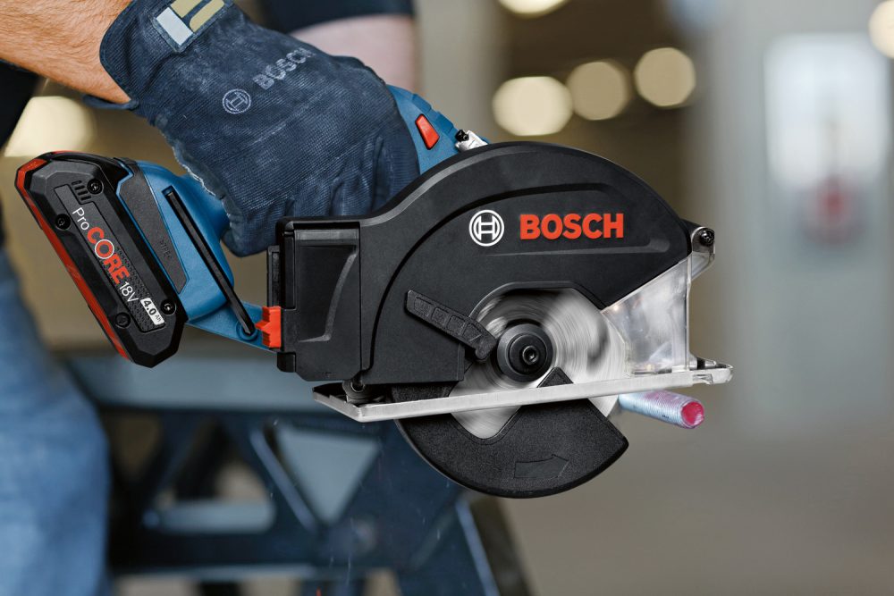 BOSCH aku ručna kružna pila za metal GKM 18V-50 2xAku 18V 5,0Ah L-Boxx - Image 2