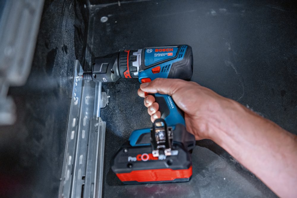 BOSCH aku bušilica-izvijač GSR 18V-90 FC 18V bez baterije L-Boxx + 3 nast. - Image 8