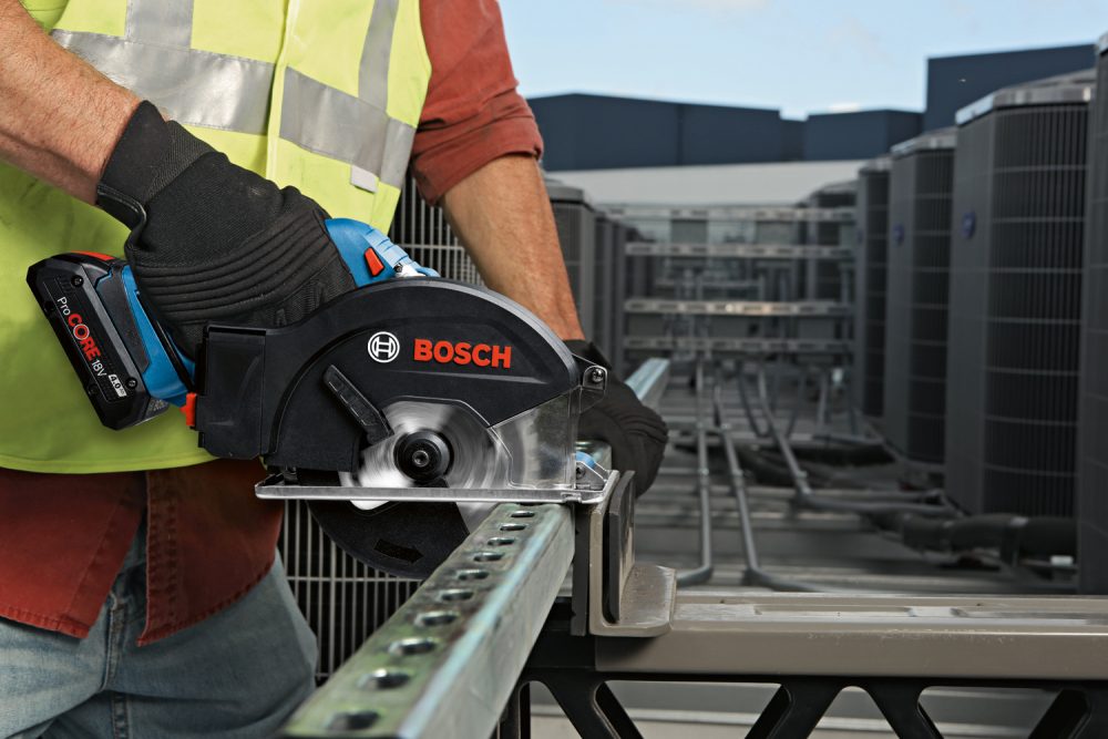 BOSCH aku ručna kružna pila za metal GKM 18V-50 2xAku 18V 5,0Ah L-Boxx - Image 4