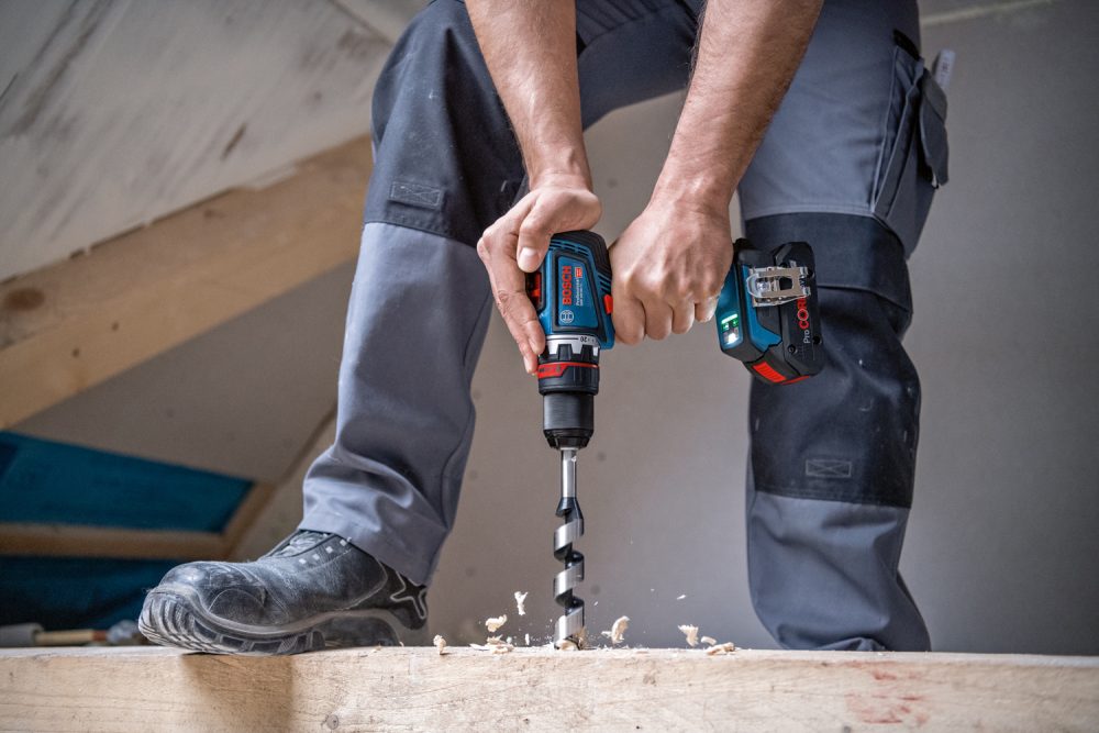 BOSCH aku bušilica-izvijač GSR 18V-90 FC 18V bez baterije L-Boxx + 3 nast. - Image 5