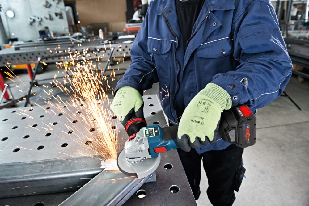 BOSCH aku kutna brusilica GWS 18V-10 SC 18V bez baterije L-Boxx - Image 5
