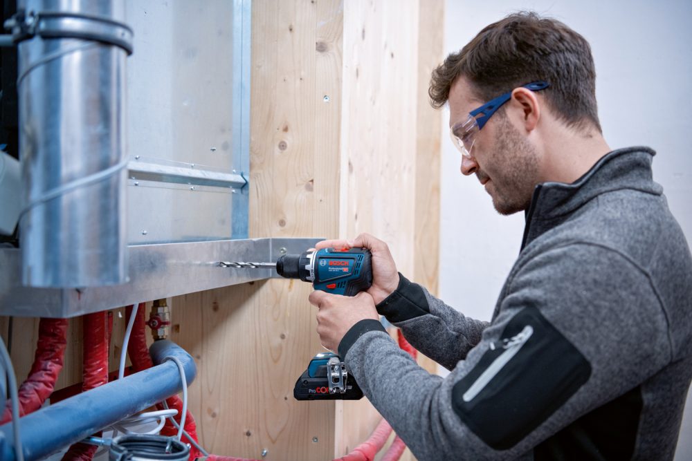 BOSCH aku bušilica-izvijač GSR 18V-90 C 2xAku 18V 2,0Ah L-Case - Image 5