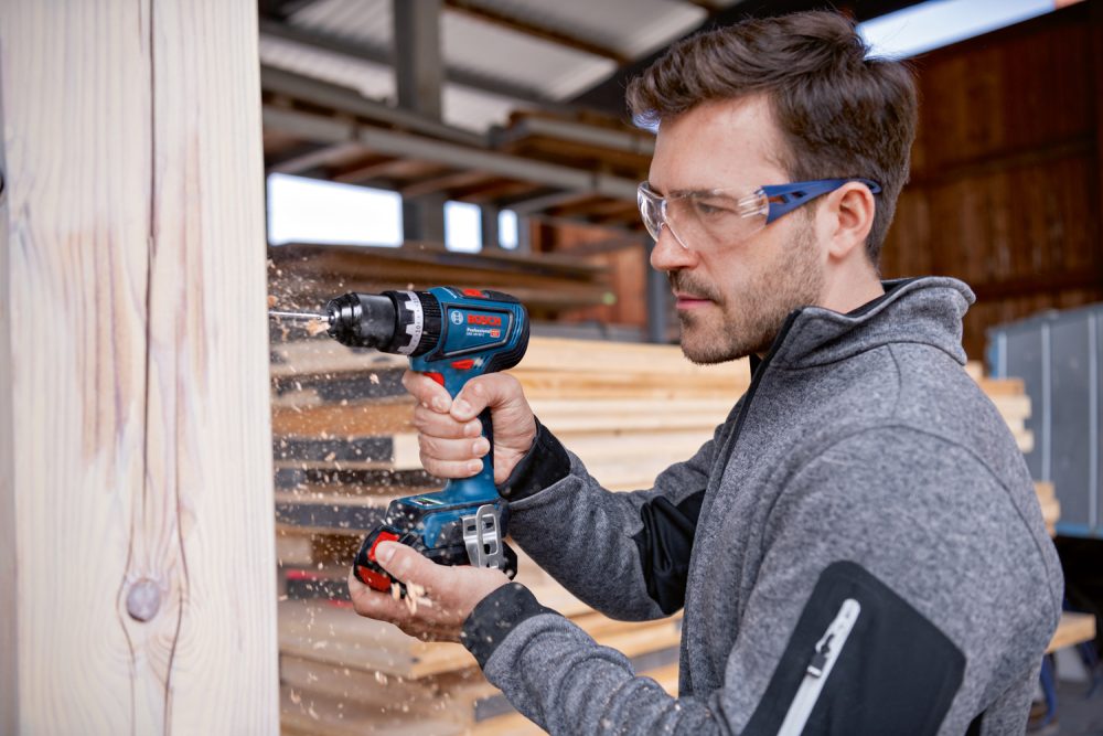 BOSCH aku udarna bušilica-izvijač GSB 18V-90 C 2xAku 18V 4,0Ah L-Boxx - Image 3