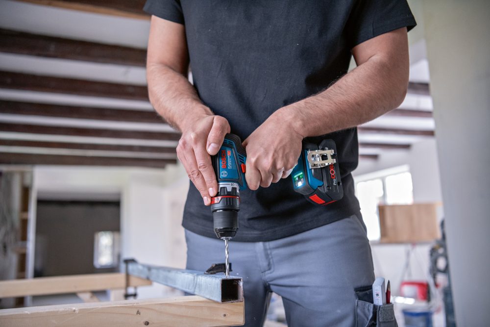 BOSCH aku bušilica-izvijač GSR 18V-90 FC 18V bez baterije L-Boxx - Image 2