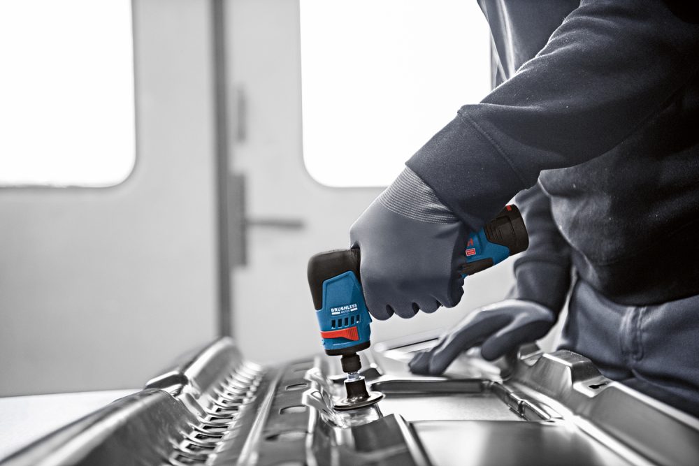 BOSCH aku ravna brusilica GWG 12V-50 S 18V bez baterije L-Boxx - Image 3