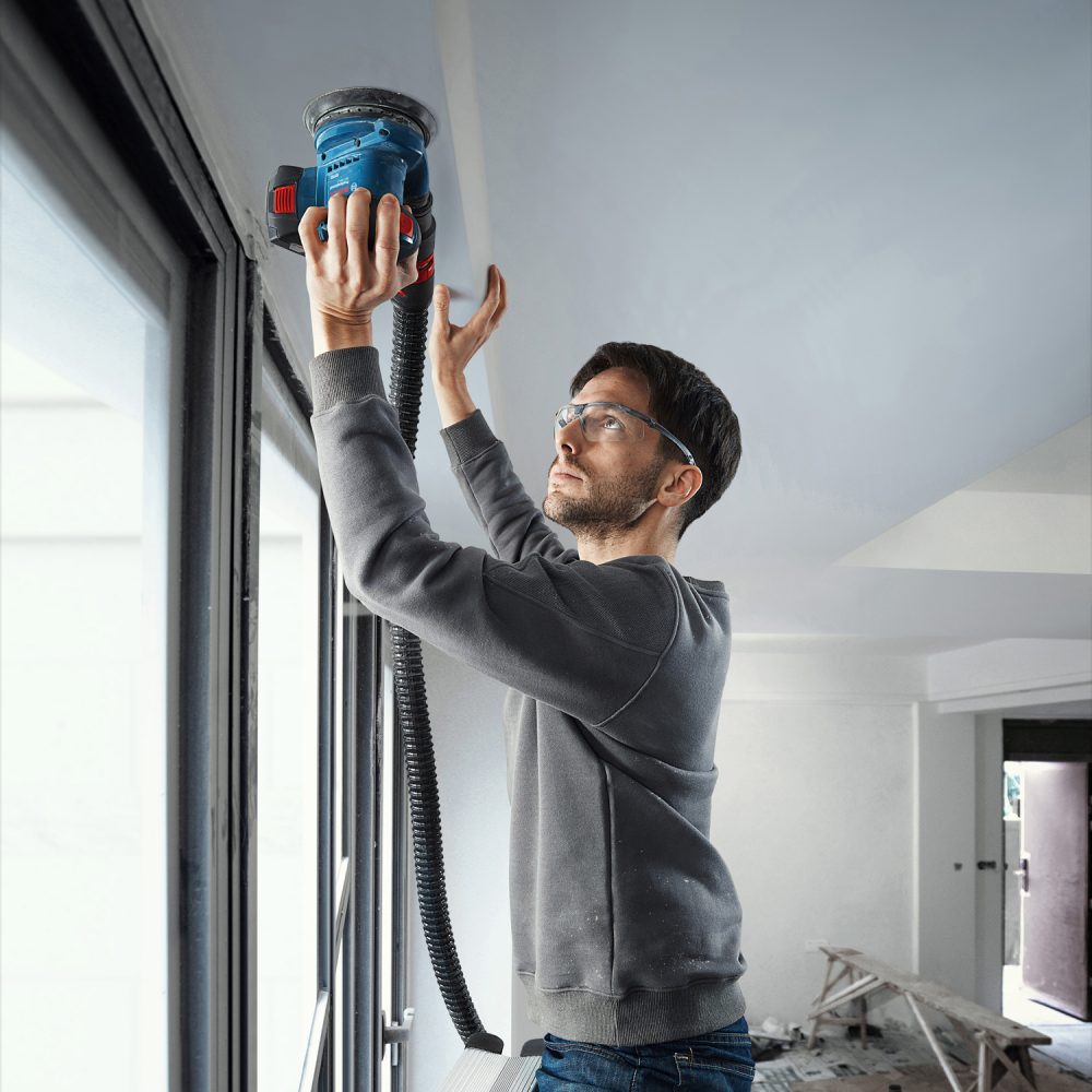 BOSCH aku ekscentarska brusilica GEX 185-LI 18V 4,0Ah kovčeg - Image 3