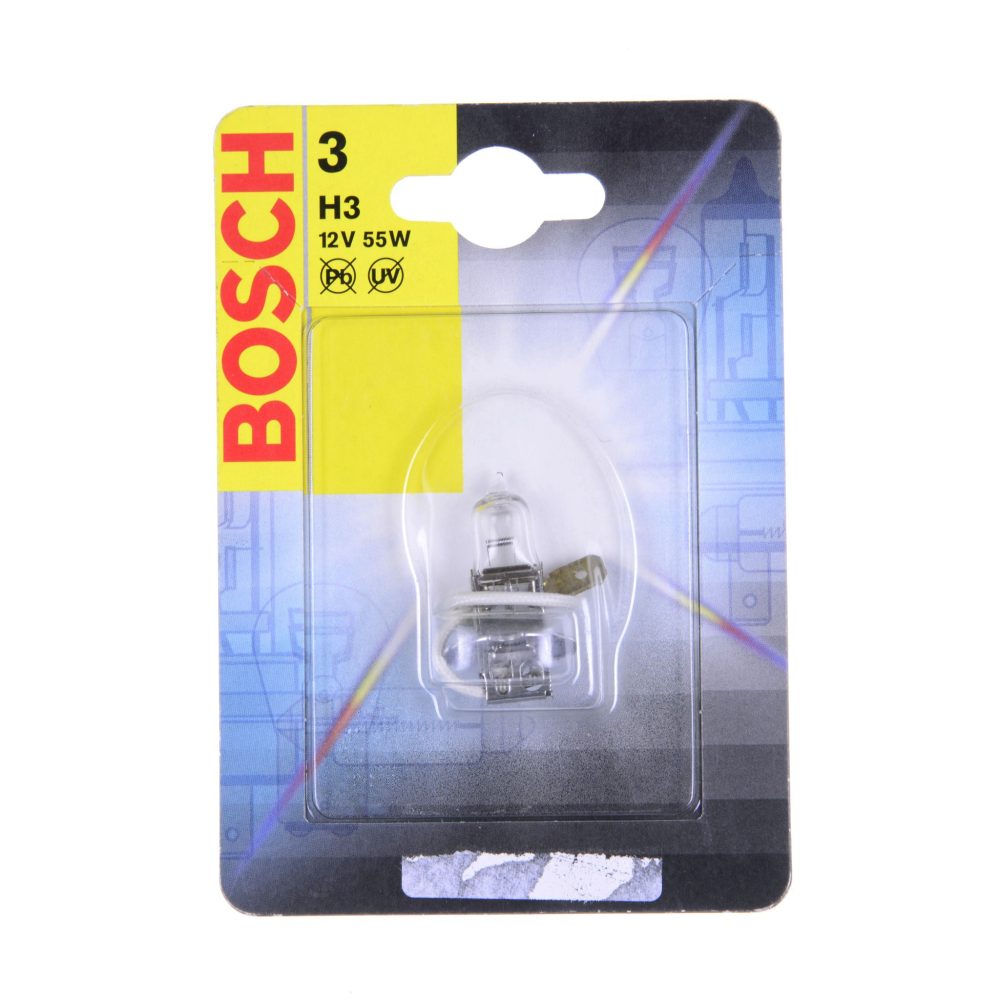 BOSCH žarulja halogena H3 12V 55W PK22s