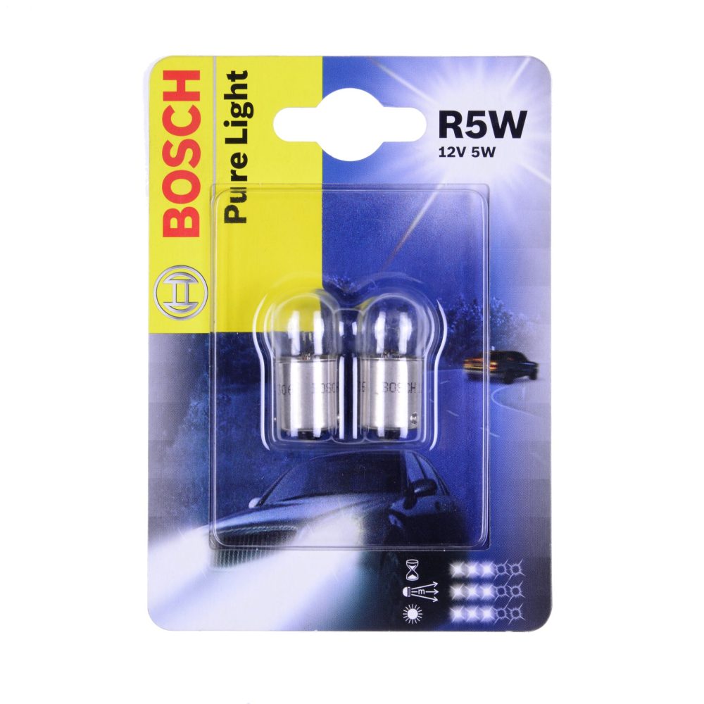 BOSCH žarulja halogena R5W 12V 5W BA15s