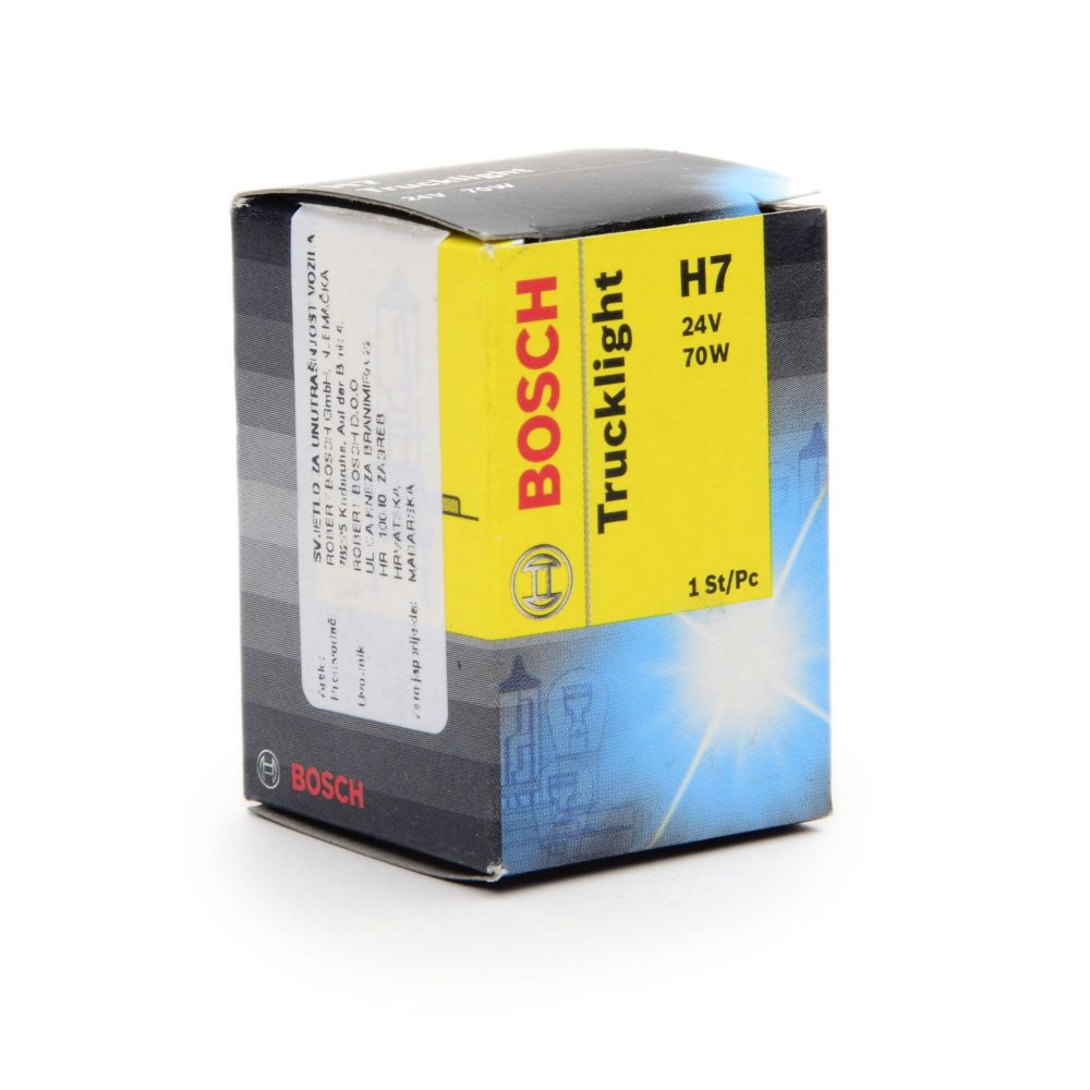 BOSCH žarulja halogena H7 24V 70W PX26d
