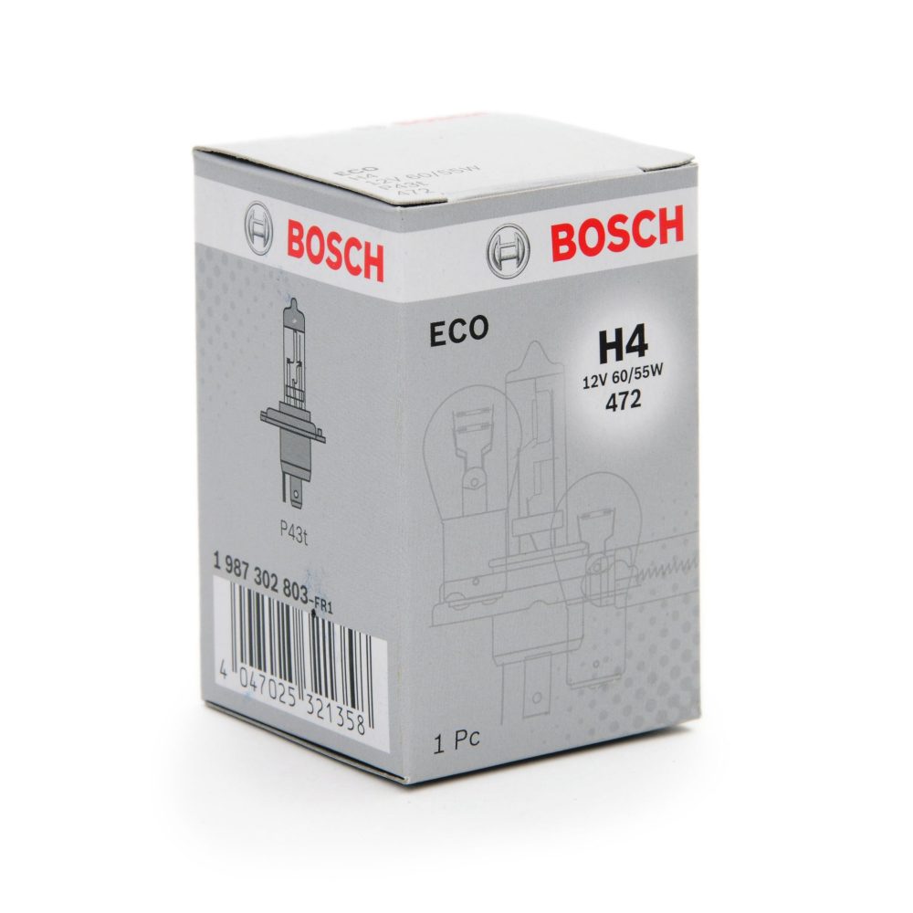BOSCH žarulja halogena H4 12V 60/55W P43t