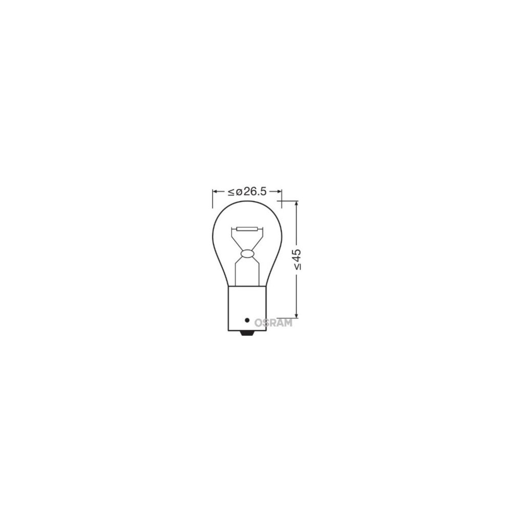 OSRAM žarulja halogena PY21W 12V 21W BAU15s