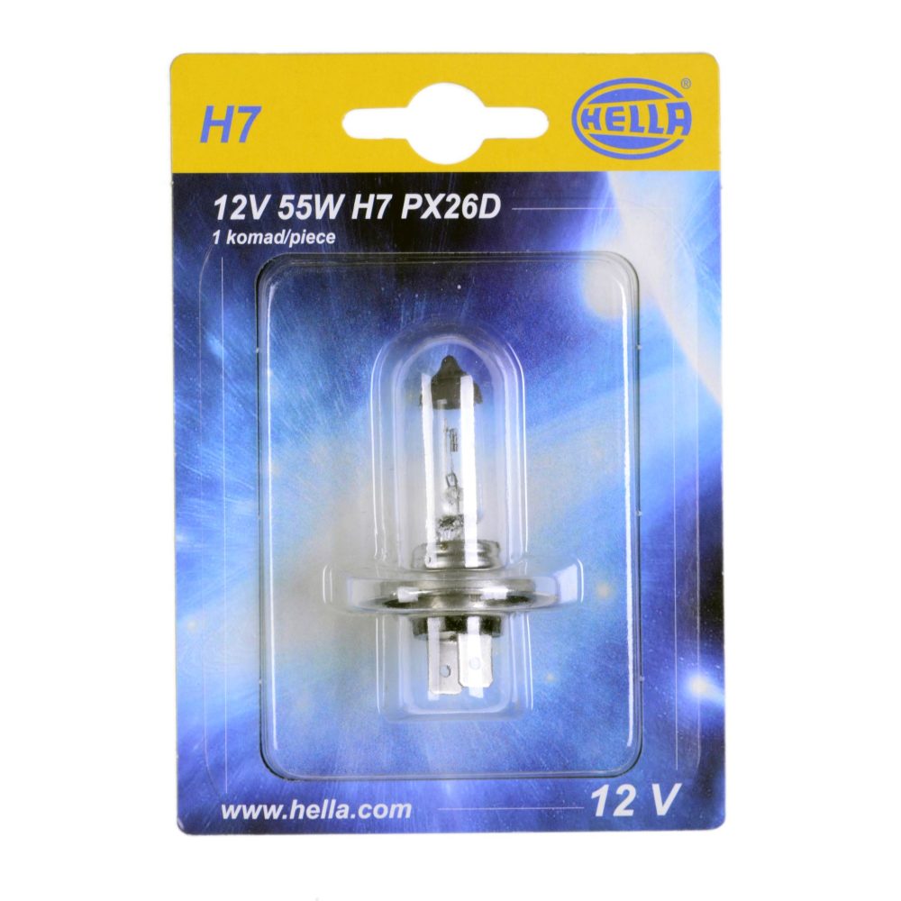 HELLA žarulja halogena H7 12V 55W PX26d