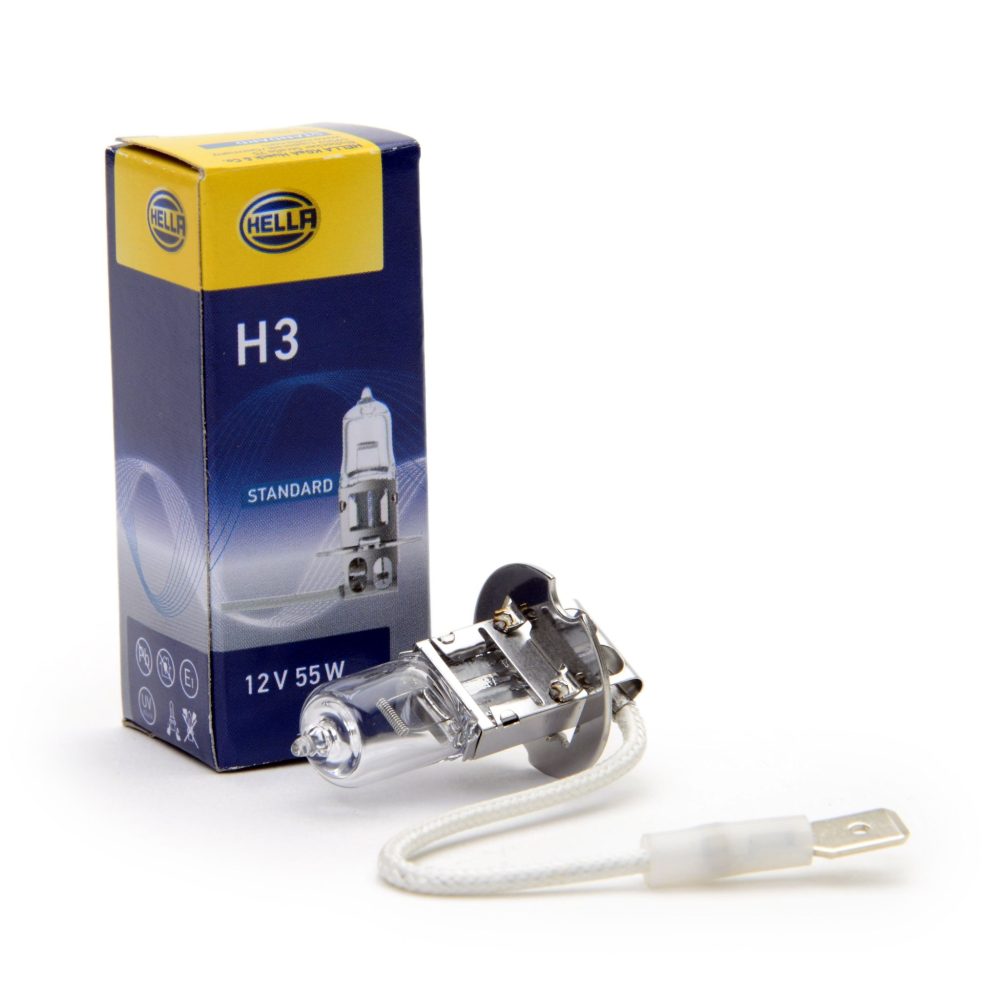 HELLA žarulja halogena H3 12V 55W PK22s