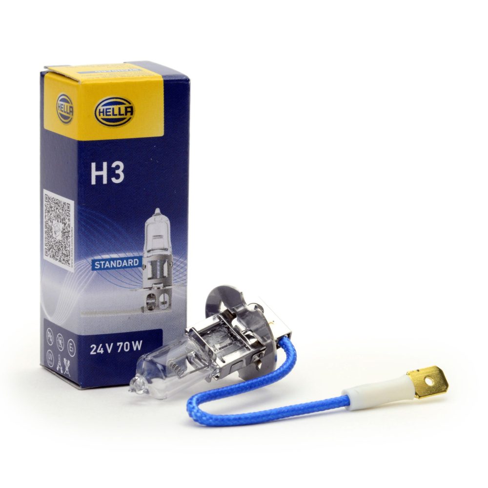 HELLA žarulja halogena H3 24V 70W PK22s