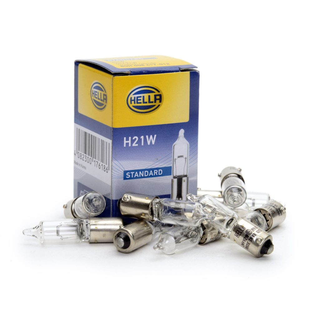 HELLA žarulja halogena H21W 24V 21W BAY9s