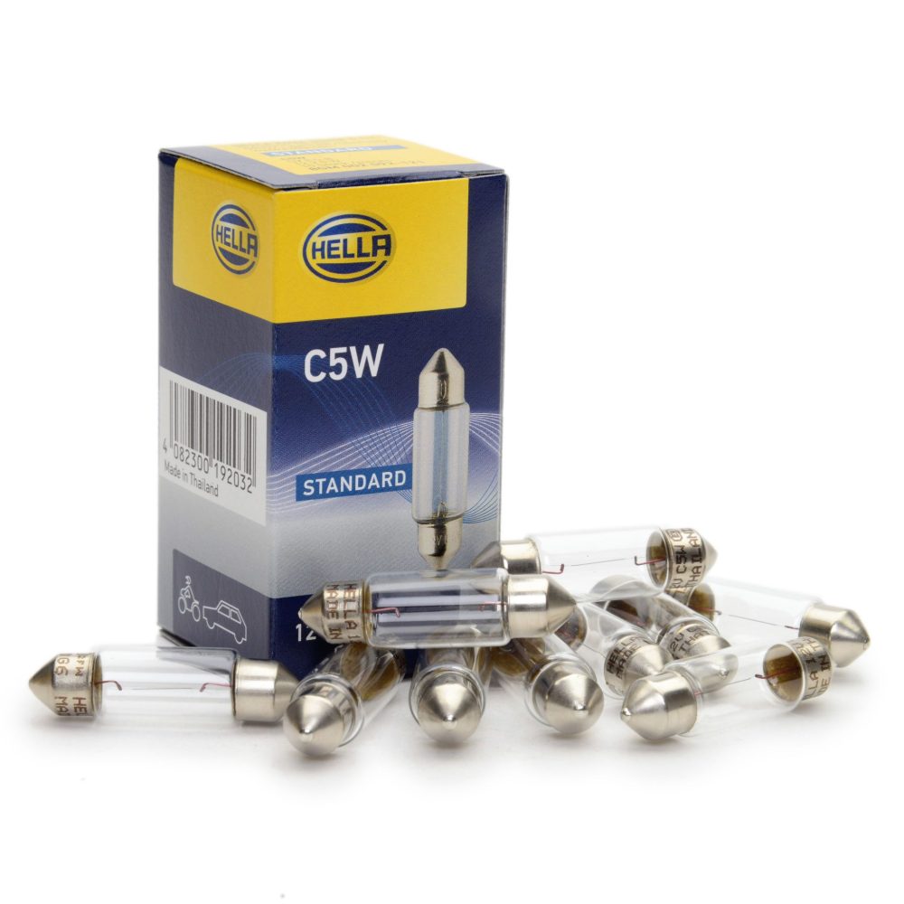 HELLA žarulja halogena C5W 12V 5W SV8.5-8