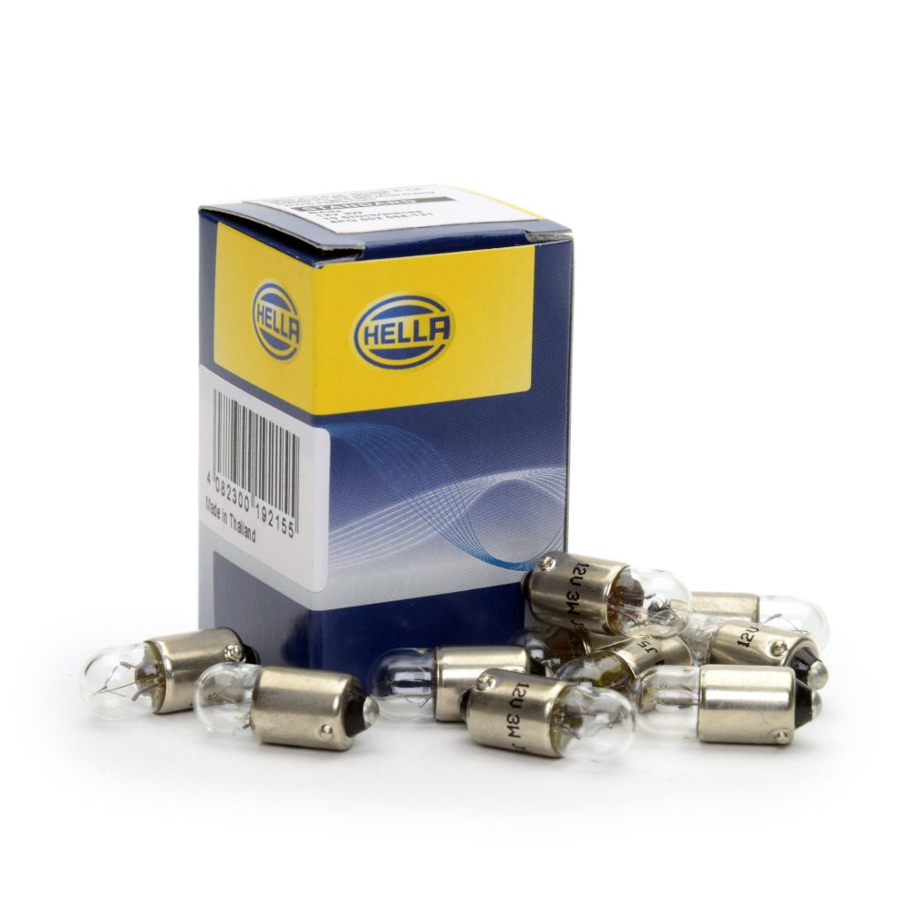 HELLA žarulja halogena H 12V 3W BA9s