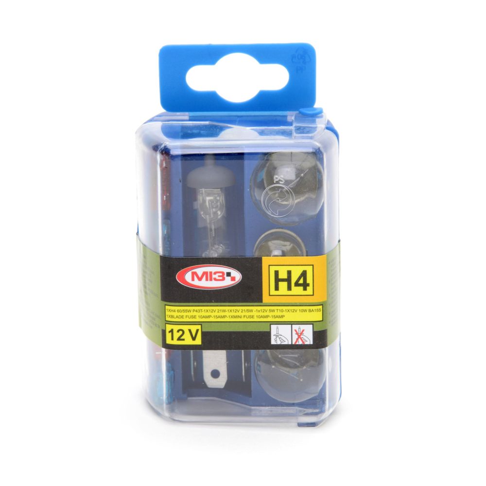 MI3 set žarulja halogena H4 12V 5/10/55/60W