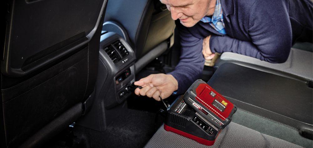 EINHELL punjač 18V 3 A Li-ion PXC s automobilskim priključkom - Image 4