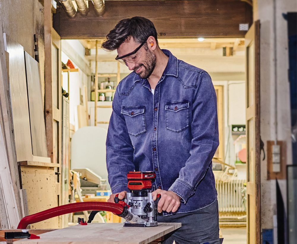 EINHELL aku jednoručna glodalica TP-RO 18 Li BL PXC 18V bez baterije - Image 7