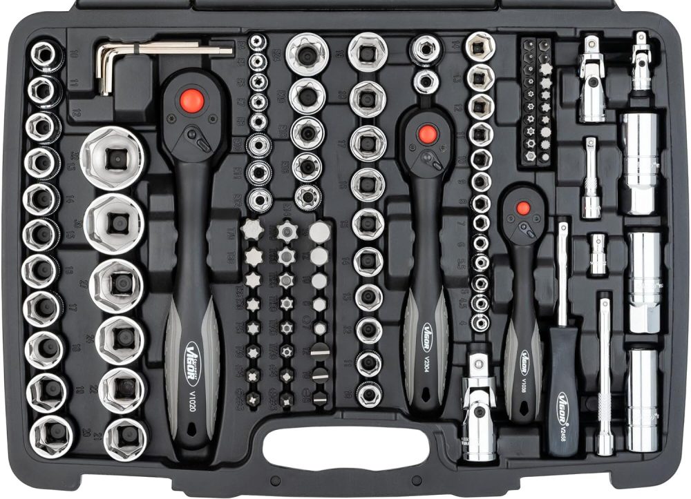 VIGOR set nasadnih ključeva 1/2" 1/4" 3/8" 172 dj. V2461-VOR - Image 3