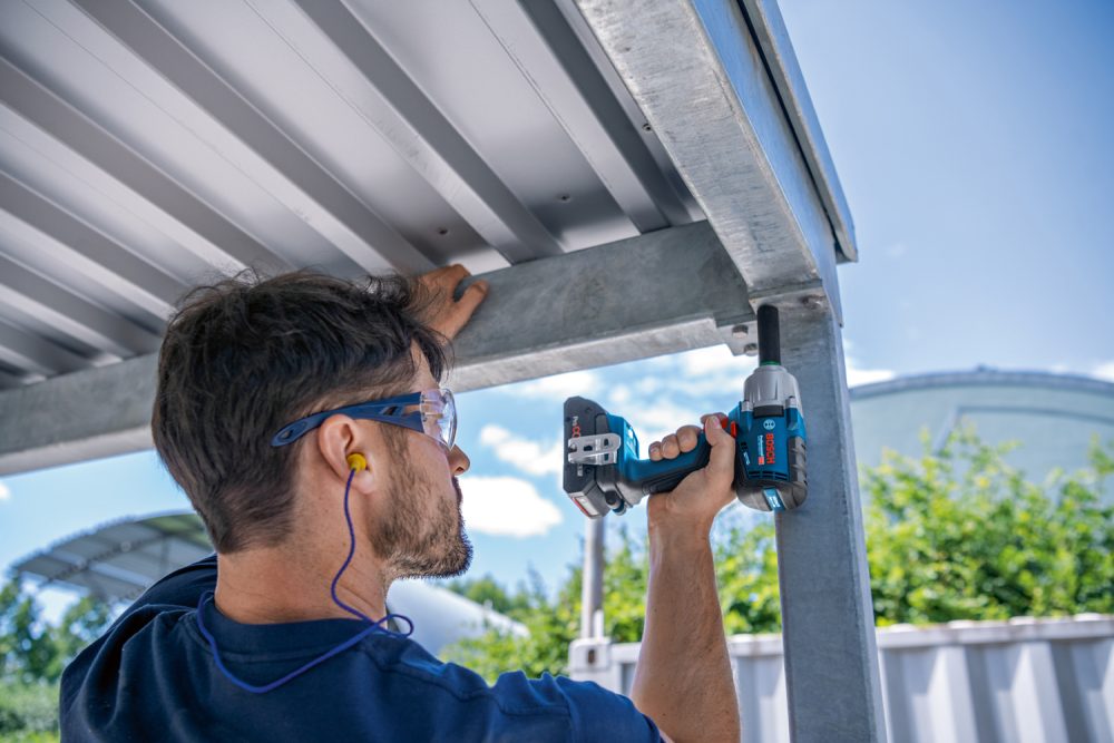 BOSCH aku udarni odvijač GDS 18V-450 PC 2xAku 18V 4,0Ah L-Boxx - Image 2