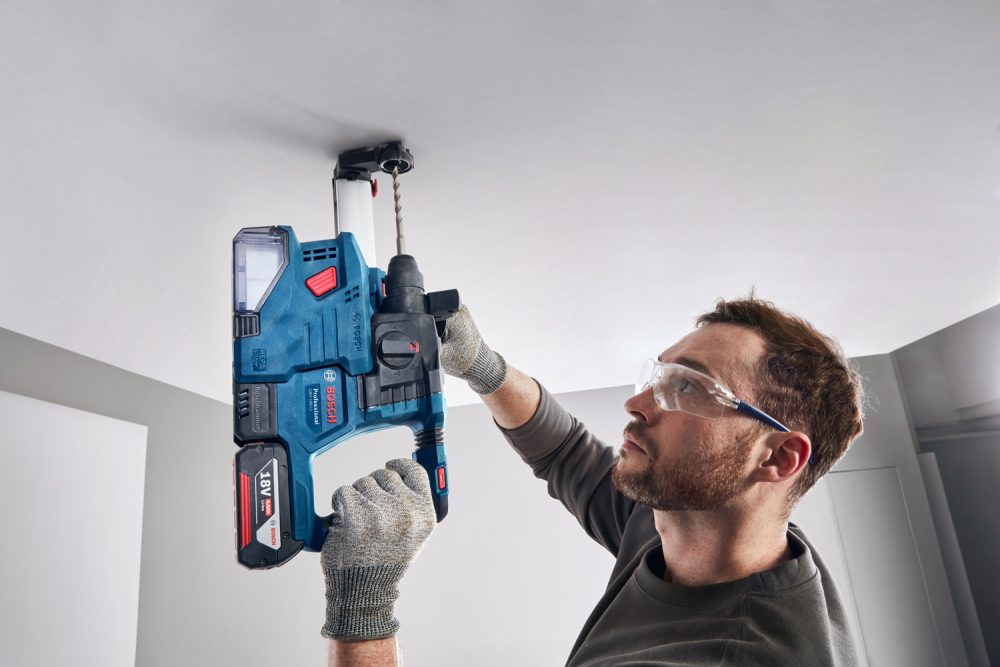 BOSCH aku bušaći čekić GBH 185-LI 2xAku 18V 4,0Ah kovčeg - Image 2
