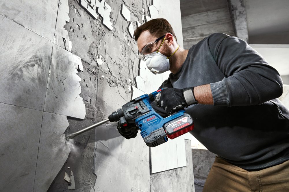 BOSCH aku bušaći čekić GBH 185-LI 2xAku 18V 4,0Ah kovčeg - Image 3