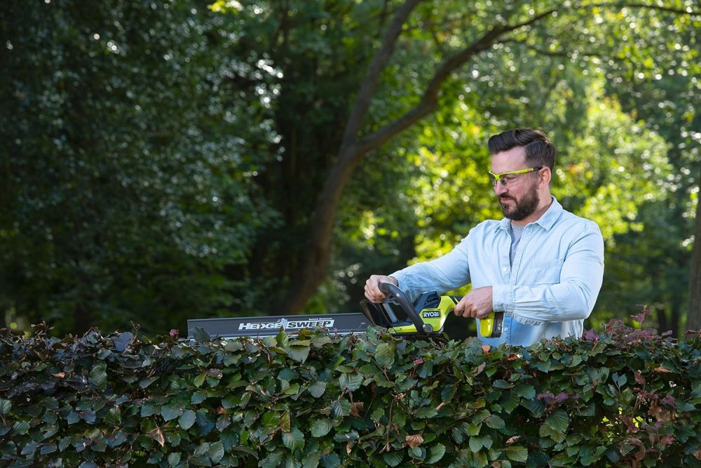 RYOBI aku škare za živicu RY18HT55A-0 18V bez baterije - Image 4