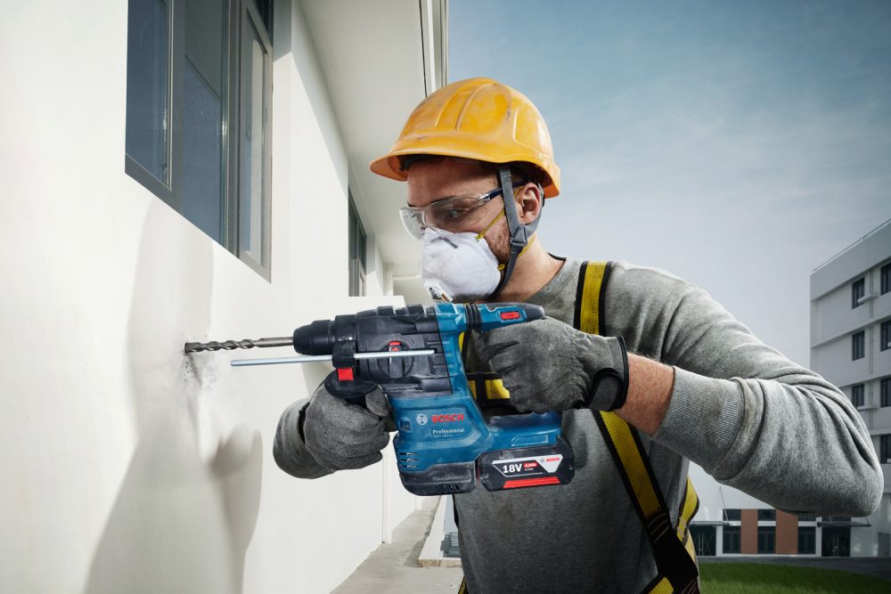 BOSCH aku bušaći čekić GBH 185-LI 2xAku 18V 4,0Ah kovčeg - Image 4