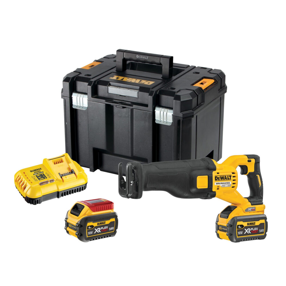 DEWALT aku sabljasta pila DCS389T2-QW 2xAku 18/54V 6,0Ah