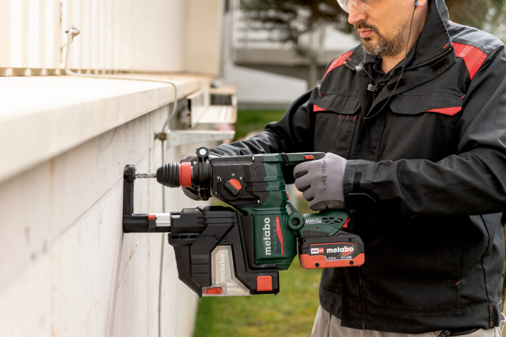 METABO aku bušaći čekić KH 18 LTX BL 28 Q SET ISA 2xAku 18V 2x5,5Ah MetaBOX - Image 2