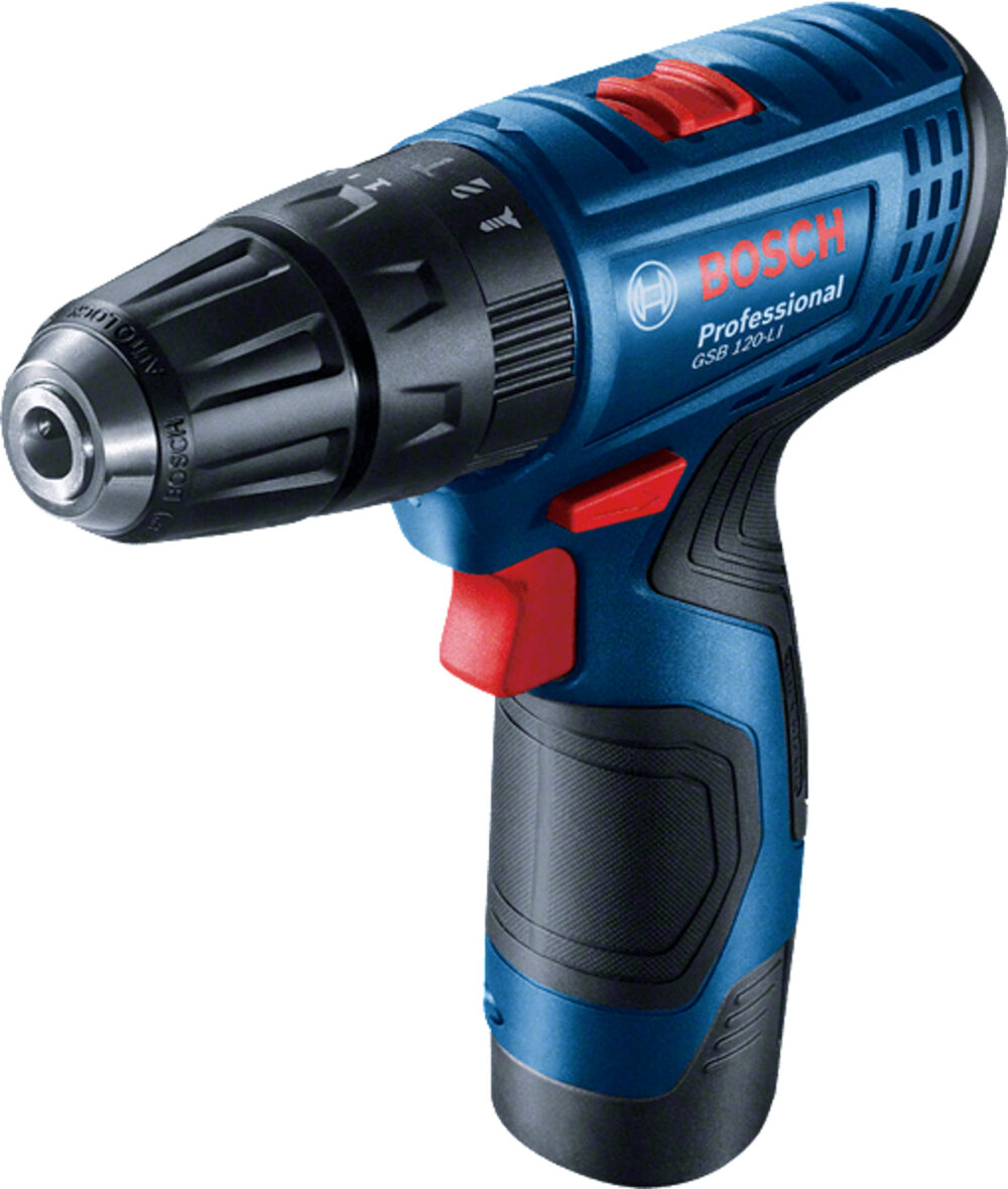 BOSCH aku udarna bušilica-izvijač GSB 120-Li 2xAku 12V 2,0Ah + 23 dj. set pribora - Image 2