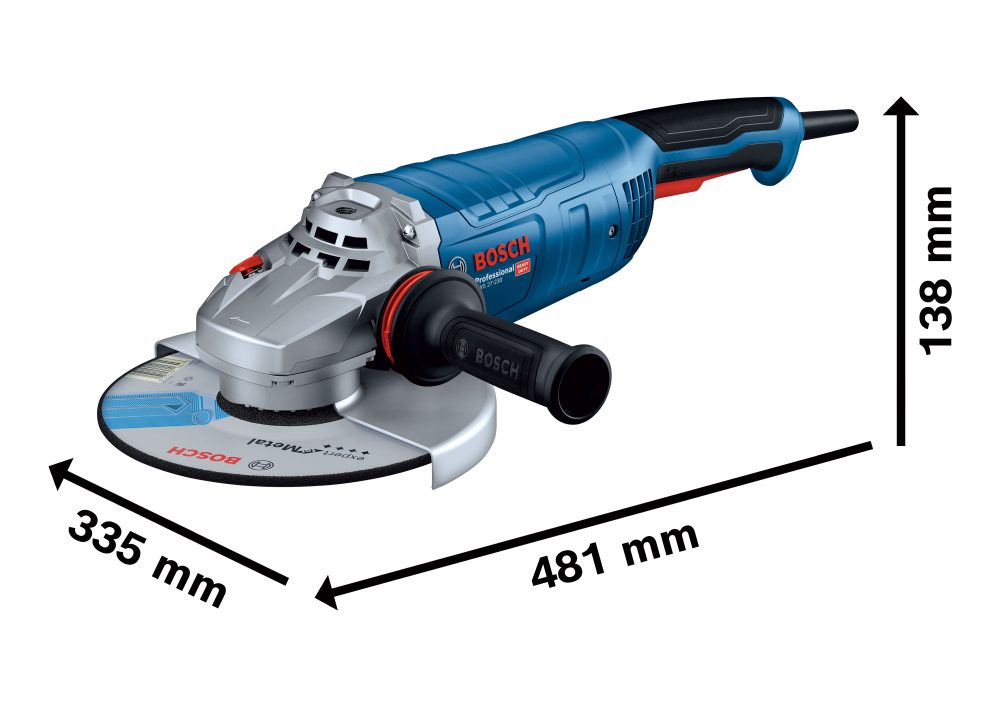 BOSCH kutna brusilica GWS 27-230 J - Image 2