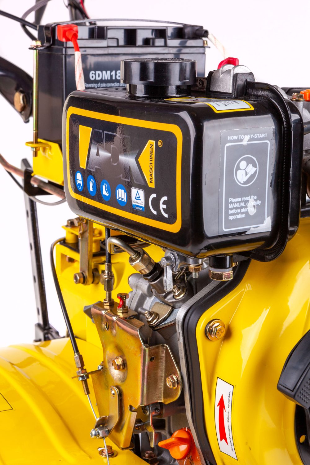 ADK motorna kopačica BSD900 Diesel elektrostart - Image 2