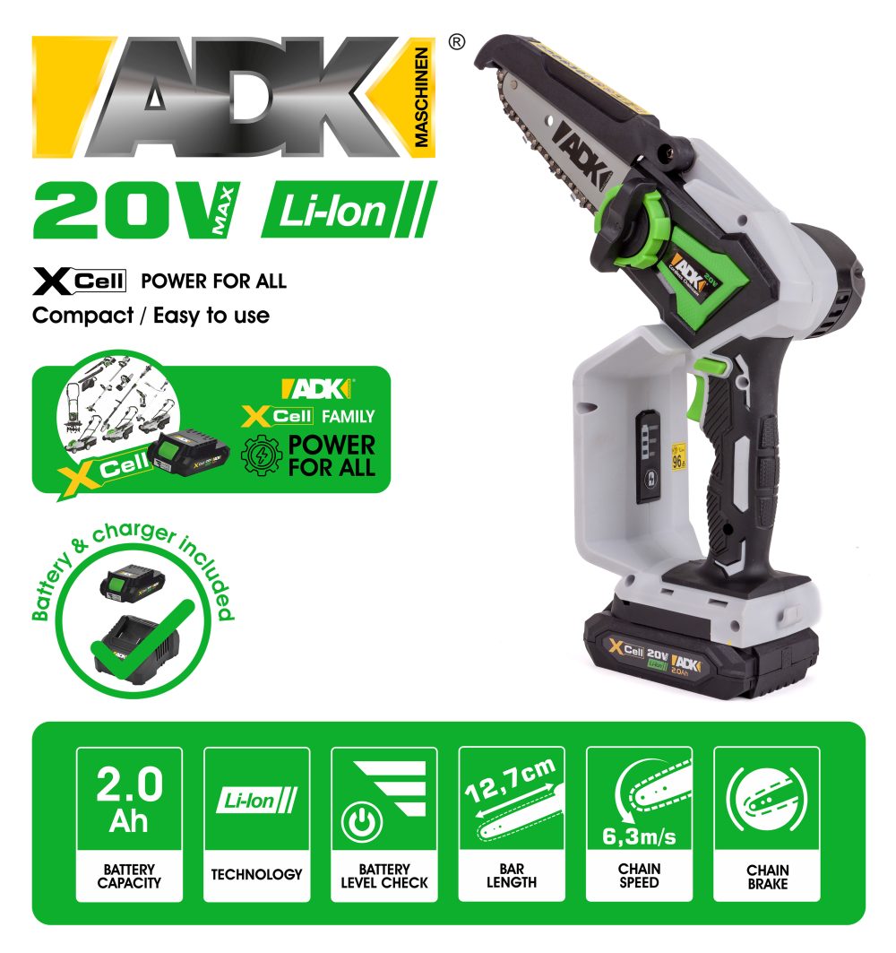 ADK aku pila za grane SF8J122-1 Xcell 20V 2,0Ah - Image 2