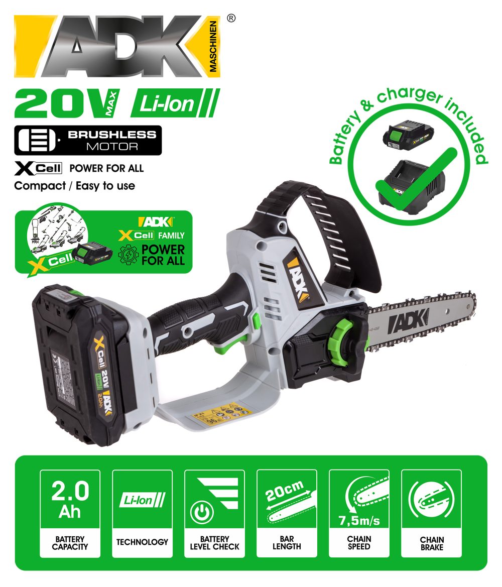 ADK aku pila za grane SF8J133-1 Xcell 20V 2,0Ah - Image 2