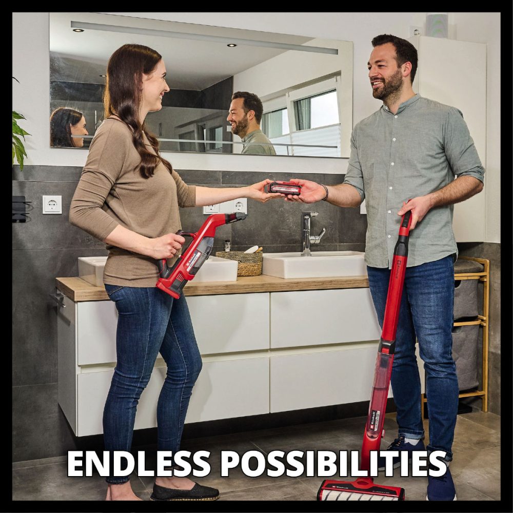 EINHELL aku čistač tvrde podloge CLEANEXXO PXC 18V bez baterije - Image 3