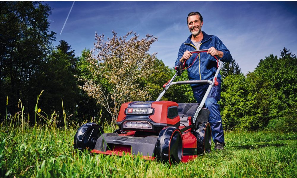 EINHELL aku samohodna kosilica GP-CM 36/47 S Li BL PXC 18+18V 4xAku 4,0Ah 2xpunjač - Image 11
