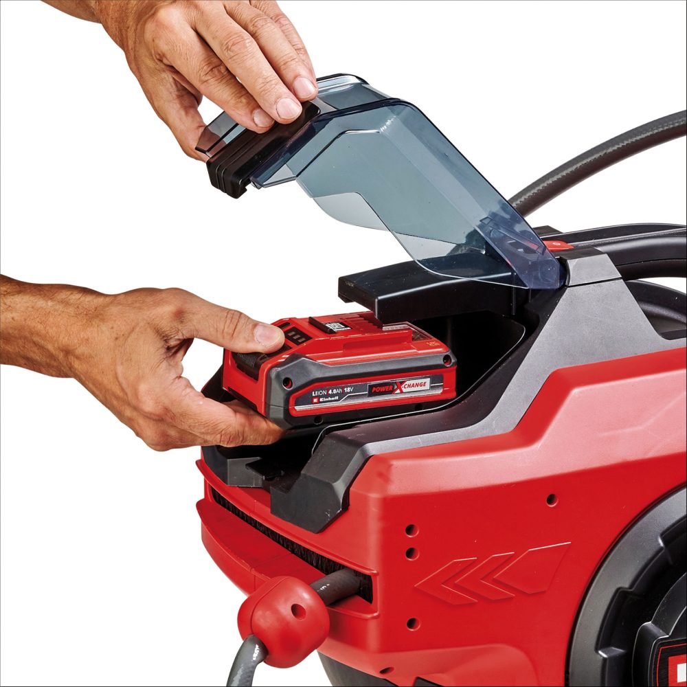 EINHELL aku zidni nosač za vrtno crijevo GE-HR 18/30 Li PXC 18V bez baterije - Image 2