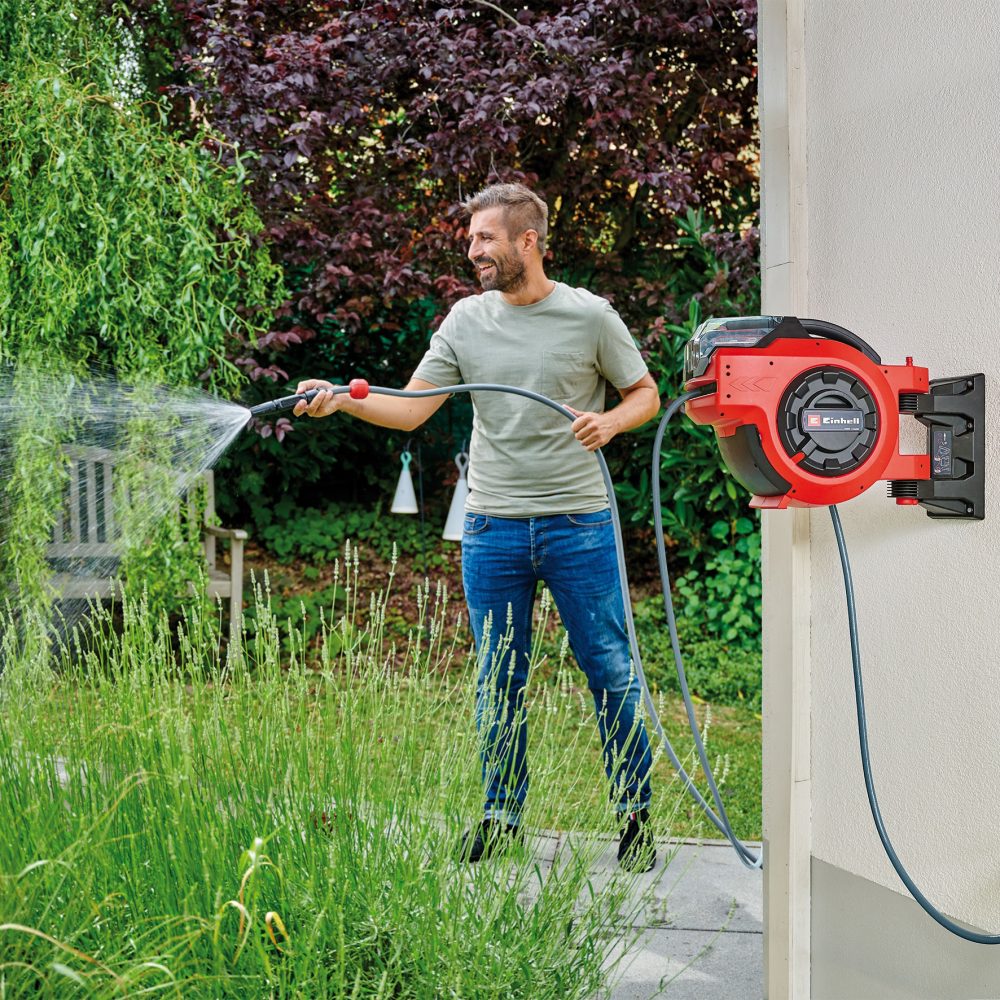 EINHELL aku zidni nosač za vrtno crijevo GE-HR 18/30 Li PXC 18V bez baterije - Image 7