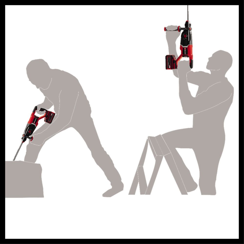 EINHELL aku čekić bušilica HEROCCO 18/26 D PXC 18V bez baterije - Image 7