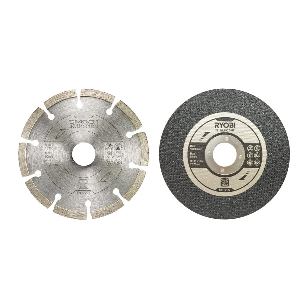 RYOBI set reznih ploča 115x22,23 mm 6/1 - Image 2
