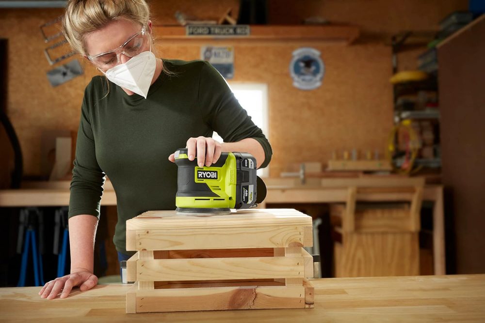 RYOBI aku ekscentrična brusilica RROS18-0 18V bez baterije - Image 3