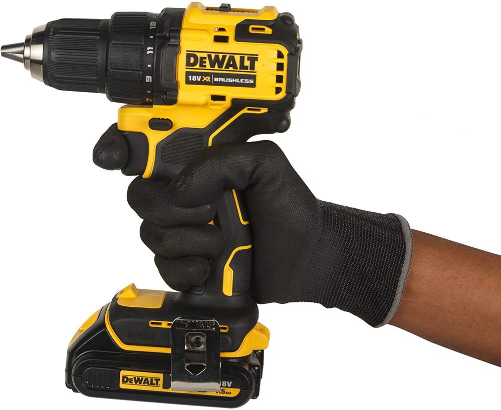DEWALT aku bušilica-odvijač DCD708S2T-QW 2xAku 18V 1,5Ah kovčeg - Image 3