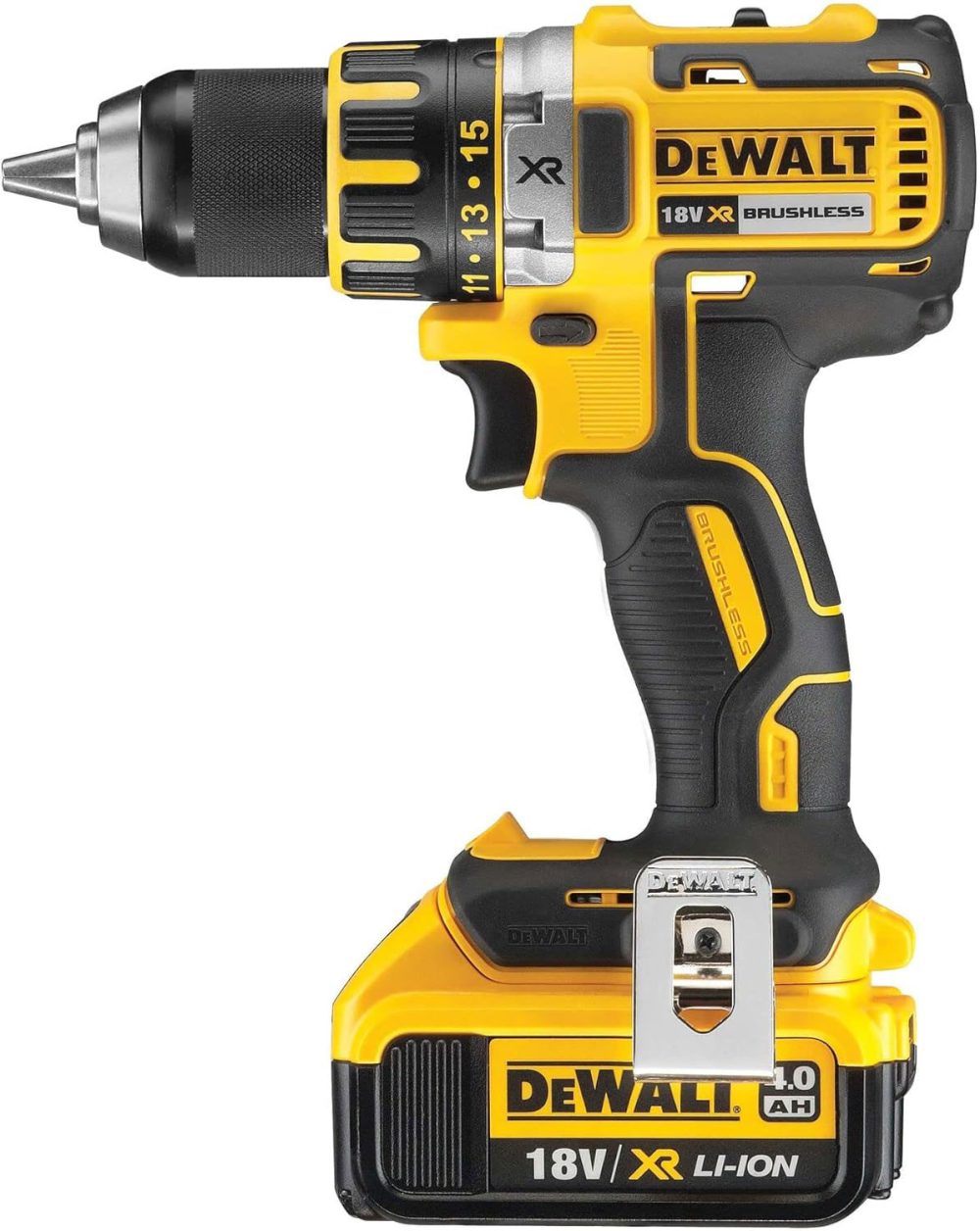 DEWALT aku bušilica-odvijač DCD790M2-QW 2xAku 18V 4,0Ah kovčeg - Image 2