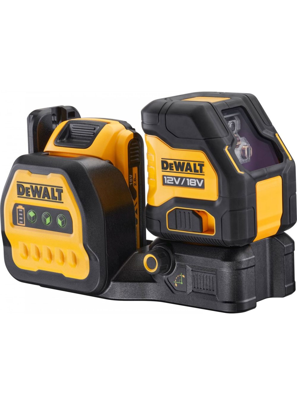 DEWALT križni laserski nivelir DCE088D1G18-QW 12/18V 2,0Ah kovčeg - Image 2